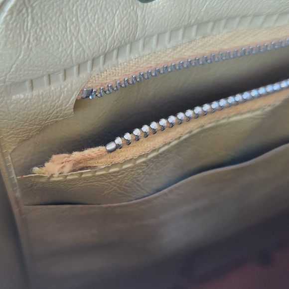 Vtg 60s EC Style Antique DIY Box Purse Bucket Embroidery Flowers Glitzy Handbag - Picture 15 of 16